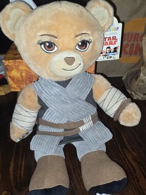 Build-A-Bear Star Wars Rey Costume Bear Plush - Brown & Gray